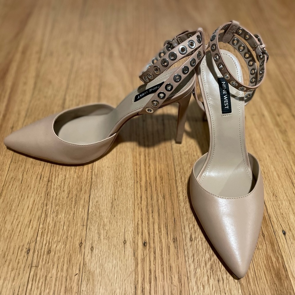 Nine West Timia Ankle Strap Dress Pumps